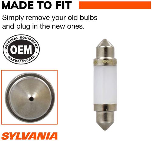 SYLVANIA 578 High Performance White ZEVO LED Mini Bulb (Pack of 1