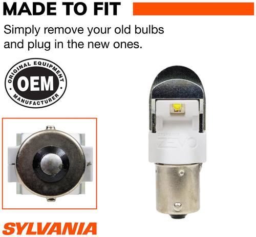 SYLVANIA 7506 High Performance White ZEVO LED Mini Bulb (Pack of 2