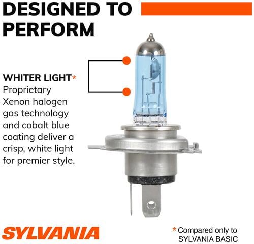 SYLVANIA 9003 High Performance SilverStar ZXE Gold Halogen