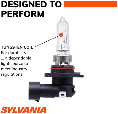 SYLVANIA 9011 Basic Halogen Headlight Bulb (Pack of 1) 9011BP | O