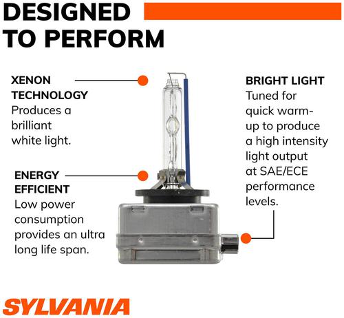 SYLVANIA D1S High Performance SilverStar ZXE HID Headlight Bulb