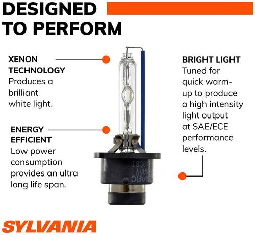 SYLVANIA D4S High Performance SilverStar ZXE HID Headlight Bulb SYLVANIA D4S High Performance SilverStar ZXE HID Headlight Bulb