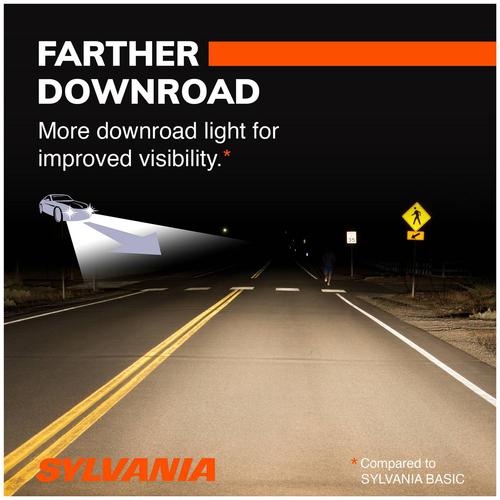 SYLVANIA H1 XtraVision Halogen Headlight Bulb (Pack of 1) H1XVBP
