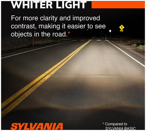 SYLVANIA H7 SilverStar zXe Gold Halogen Headlight Bulb (Pack of 2