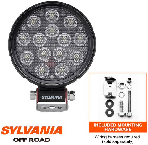 SYLVANIA Rugged 4 Inch Round LED Pods RGRND4INFL1V2 | O'Reilly Auto Parts