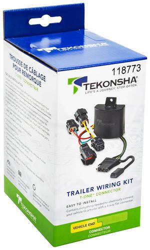 Tekonsha 4 Terminal Tow Harness T-Connector Assembly 118773 | O