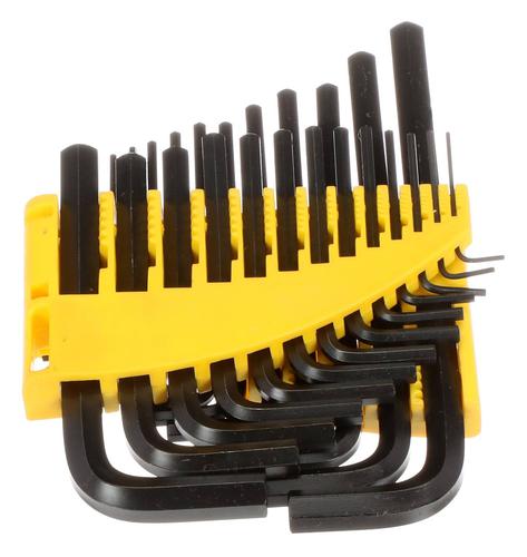 Titan 25 Piece SAE, Metric Hex Key Set 12712 | O'Reilly Auto Parts