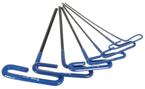 Titan 6 Piece Metric T-Handle Hex Key Set 12769 | O'Reilly Auto Parts