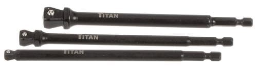 Titan 1/4, 3/8, 1/2 Inch Drive 6 Inch Adapter Set 49006 | O'Reilly