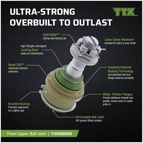 TTX Ball Joint TXK80026 | O'Reilly Auto Parts