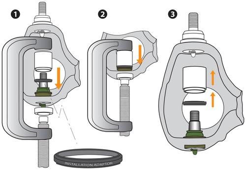 TTX Ball Joint TXK8195T | O'Reilly Auto Parts