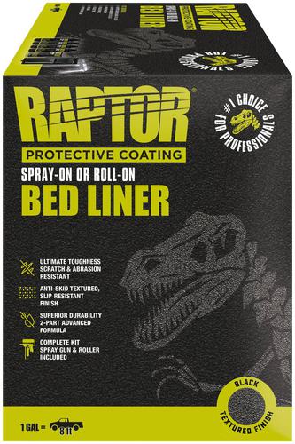 Raptor 1 Gallon Black Bed Liner Kit UP5155 | O'Reilly Auto Parts