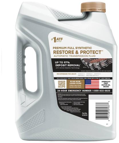 Valvoline Restore & Protect Synthetic A/T Fluid 1 Gallon 913033