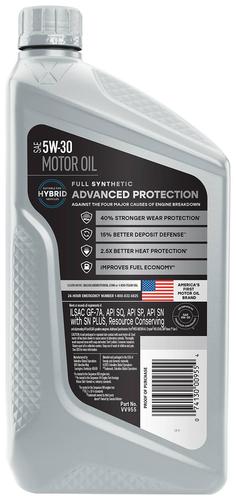 Valvoline Advanced Full Synthetic Motor Oil 5W-30 1 Quart