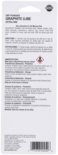 VersaChem 0.21 Ounce Dry Graphite 10250 | O'Reilly Auto Parts VersaChem 0.21 Ounce Dry Graphite 10250 | O'Reilly Auto Parts
