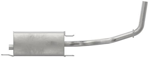 Walker Quiet-Flow SS Muffler For Toyota 4Runner - Direct Fit Stainless Steel Exhaust Replacement