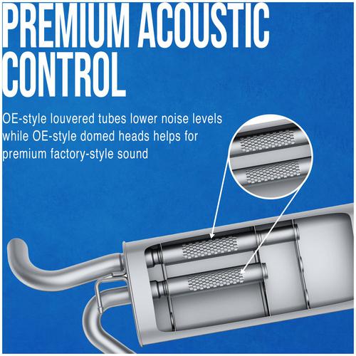 Walker Quiet-Flow SS Exhaust Muffler Assembly 54637 | O'Reilly
