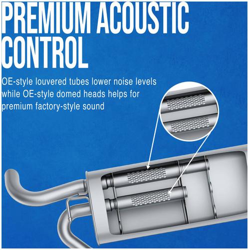 Walker Quiet-Flow SS Exhaust Muffler Assembly 53993 | O'Reilly