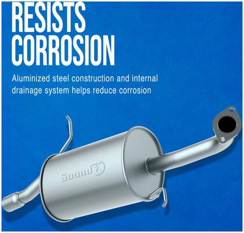 Walker SoundFX Exhaust Muffler 18588 | O'Reilly Auto Parts