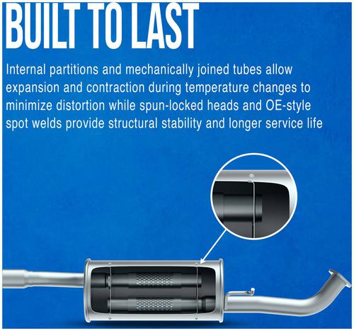 Walker SoundFX Exhaust Muffler 27262 | O'Reilly Auto Parts