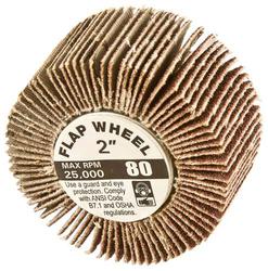 Forney Industries 2 Inch Diameter 80 Grit Flap Wheel  image