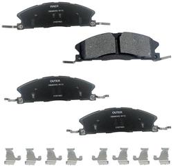 BrakeBest Select Front Ceramic Brake Pads  image