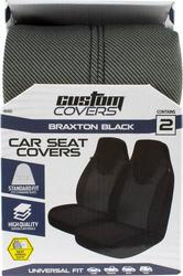 Custom Accessories Black Bucket High Back Seat Cover  image