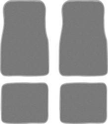 Custom Accessories Gray Standard Carpet Floor Mats  image