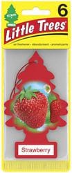 Car-Freshner Little Trees Strawberry Hanging Air Freshener  image
