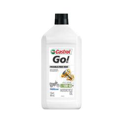 Castrol 4T Conventional Motorcycle Motor Oil 10W-40 1 Quart  image