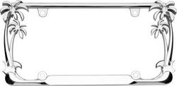Cruiser Accessories Palm Tree License Plate Frame  image