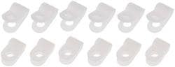Dorman Conduct-Tite 1/8, 3/16, 1/4 Inch Diameter White Nylon Clamp Assortment  image