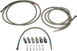 Dorman OE Solutions 29-1/4, 120 Inch Long Metal, Plastic Fuel Line  image