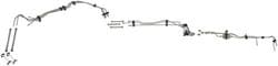 Dorman OE Solutions 94 Inch Long Stainless Steel Fuel Line Set  image