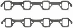 Fel-Pro High Performance Rectangle Port Steel Exhaust Manifold Gasket Set  image
