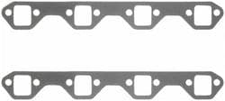 Fel-Pro High Performance Rectangle Port Steel Exhaust Manifold Gasket Set  image