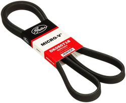 Gates Micro-V Serpentine Belt 6 Rib 73 Inch  image