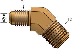 Gates Mega Crimp Hydraulic Adapter  image
