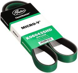 Gates FleetRunner Micro-V Serpentine Belt 6 Rib 44-1/16 Inch  image