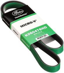 Gates FleetRunner Micro-V Serpentine Belt 6 Rib 48-5/16 Inch  image