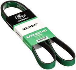 Gates FleetRunner Micro-V Serpentine Belt 6 Rib 56-3/16 Inch  image
