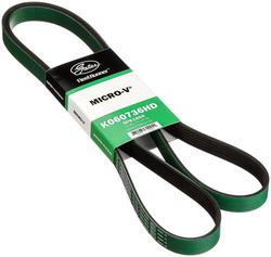 Gates FleetRunner Micro-V Serpentine Belt 6 Rib 74-1/16 Inch  image