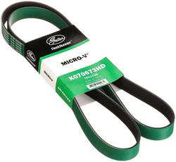 Gates FleetRunner Micro-V Serpentine Belt 7 Rib 67-13/16 Inch  image
