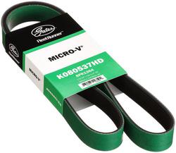 Gates FleetRunner Micro-V Serpentine Belt 8 Rib 54-3/16 Inch  image