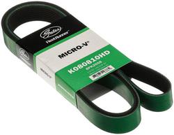 Gates FleetRunner Micro-V Serpentine Belt 8 Rib 81-9/16 Inch  image