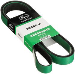 Gates FleetRunner Micro-V Serpentine Belt 8 Rib 86-9/16 Inch  image