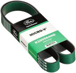 Gates FleetRunner Micro-V Serpentine Belt 10 Rib 57 Inch  image