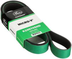Gates FleetRunner Micro-V Serpentine Belt 10 Rib 75-1/16 Inch  image