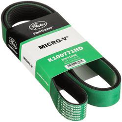 Gates FleetRunner Micro-V Serpentine Belt 10 Rib 77-11/16 Inch  image