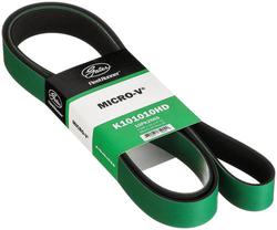 Gates FleetRunner Micro-V Serpentine Belt 10 Rib 101-7/16 Inch  image